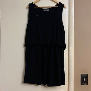 GUC DEREK HEART PLUS Racerback Elastic-waist Mini Dress-3X